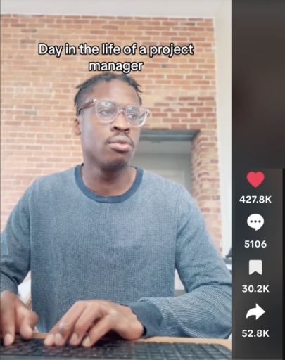 project management tiktok: day in a life of a pm