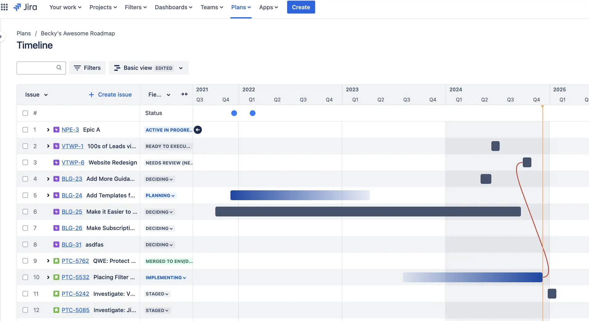 Jira Work Timeline Jira Timeline Plugins YYZNDC